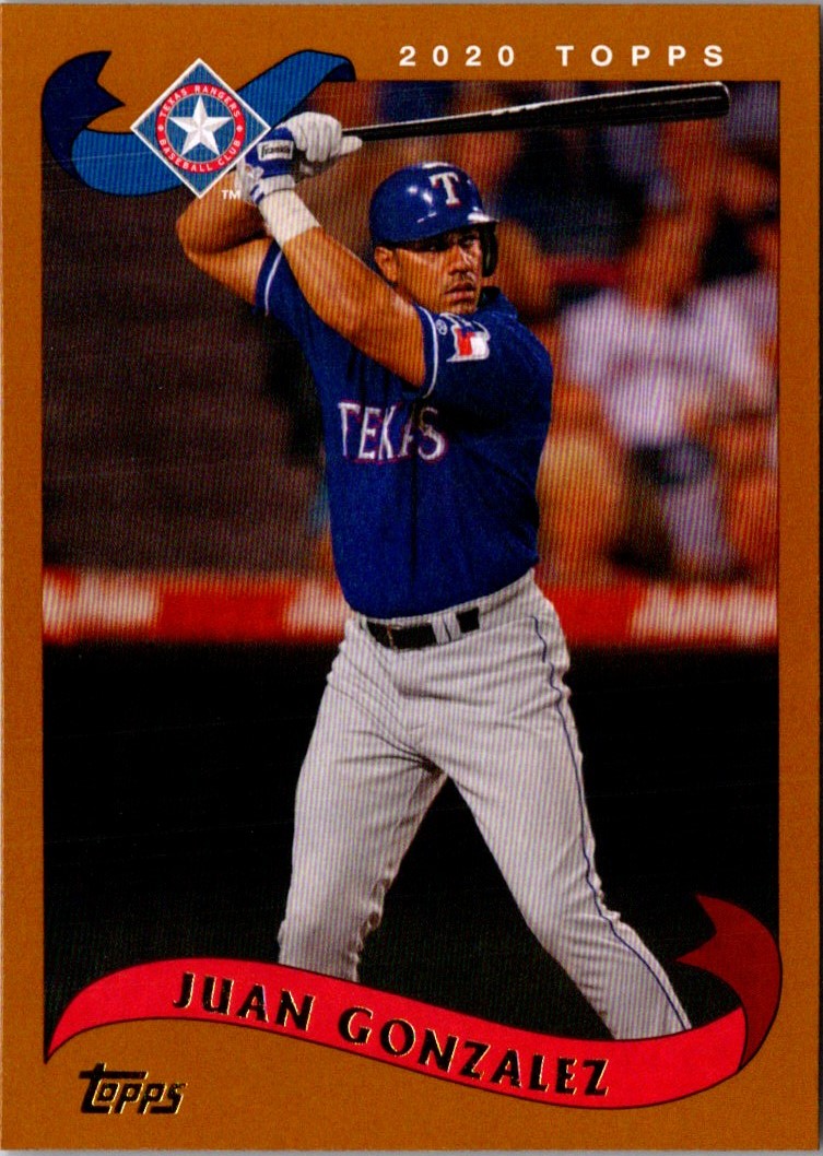 2020 Topps Archives Juan Gonzalez