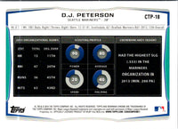 2014 Bowman Draft Picks & Prospects Chrome Top D.J. Peterson #CTP-18
