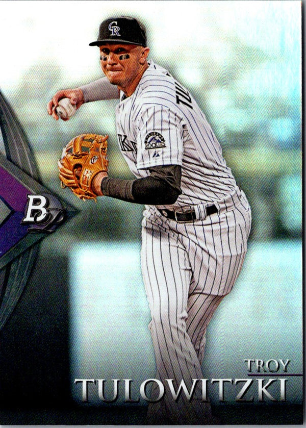 2014 Bowman Platinum Troy Tulowitzki #24