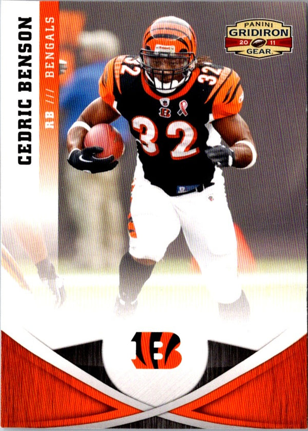 2011 Panini Gridiron Gear Cedric Benson #33