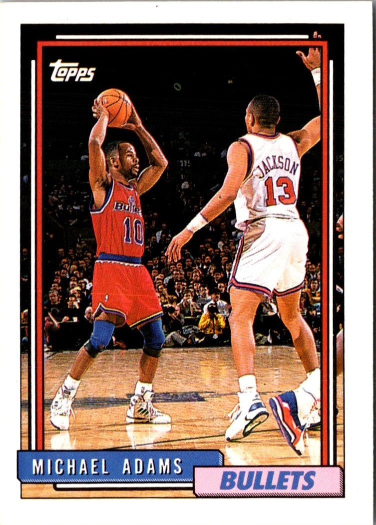 1992 Topps Gold Michael Adams