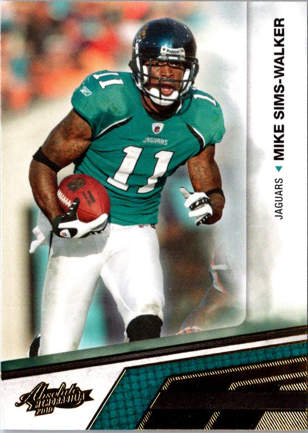 2010 Panini Absolute Memorabilia Mike Sims-Walker #47