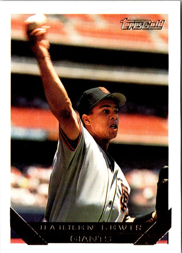 1993 Topps Gold Darren Lewis #176