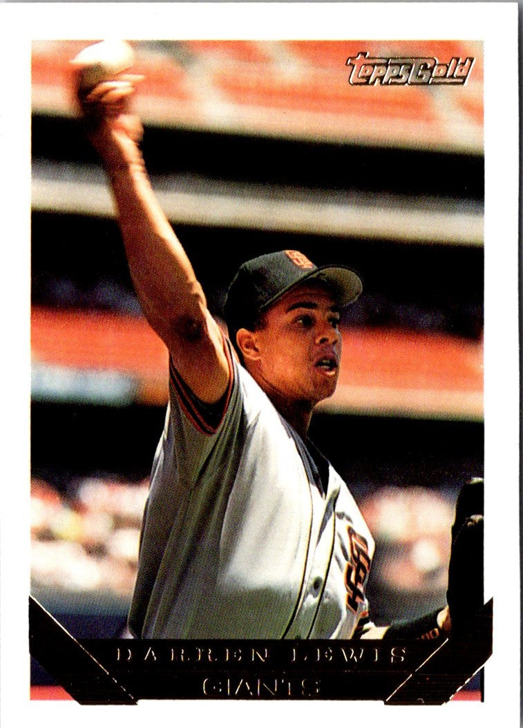 1993 Topps Gold Darren Lewis