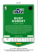 2021 Donruss Optic Blue Rudy Gobert