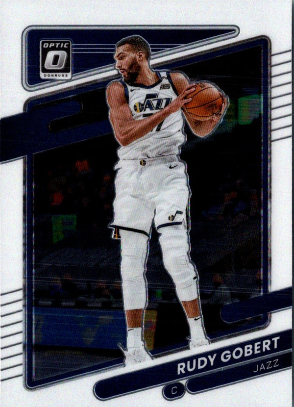 2021 Donruss Optic Blue Rudy Gobert #3