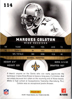 2011 Panini Gridiron Gear Marques Colston #114