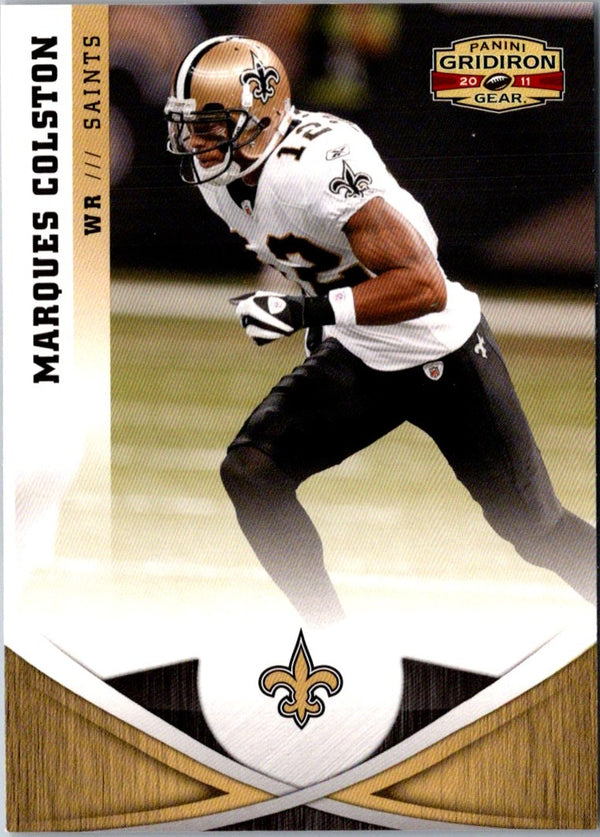 2011 Panini Gridiron Gear Marques Colston #114