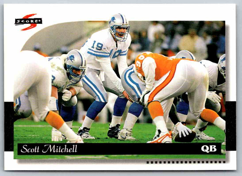 1996 Score Scott Mitchell #99