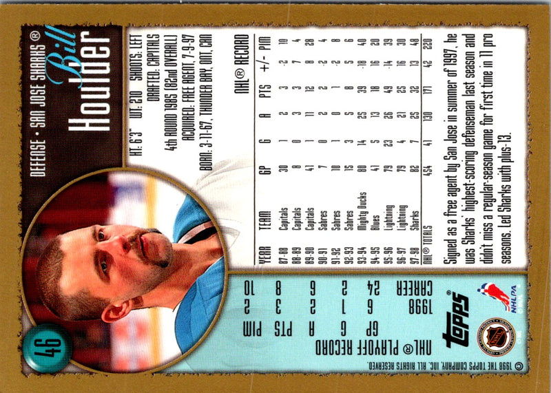 1998 Topps Bill Houlder