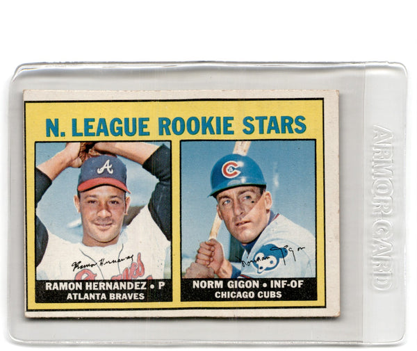 1967 Topps Ramon Hernandez/Norm Gigon #576 Rookie VG-EX