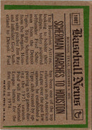 1974 Topps Traded Fred Scherman