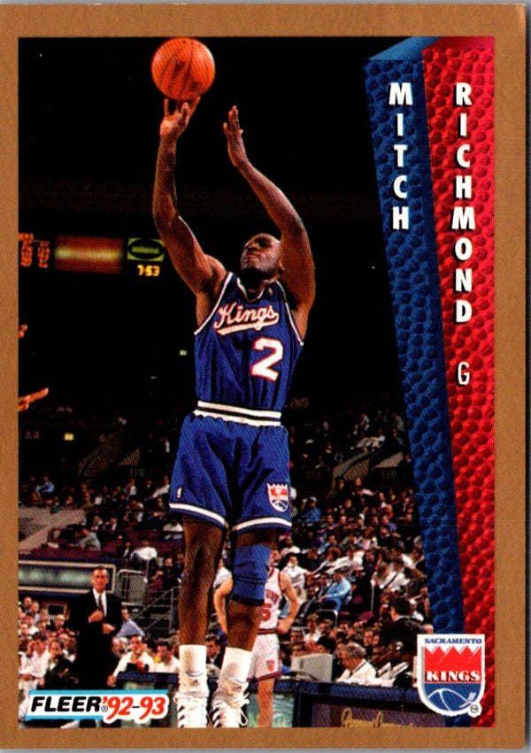 1992 Fleer Mitch Richmond #196