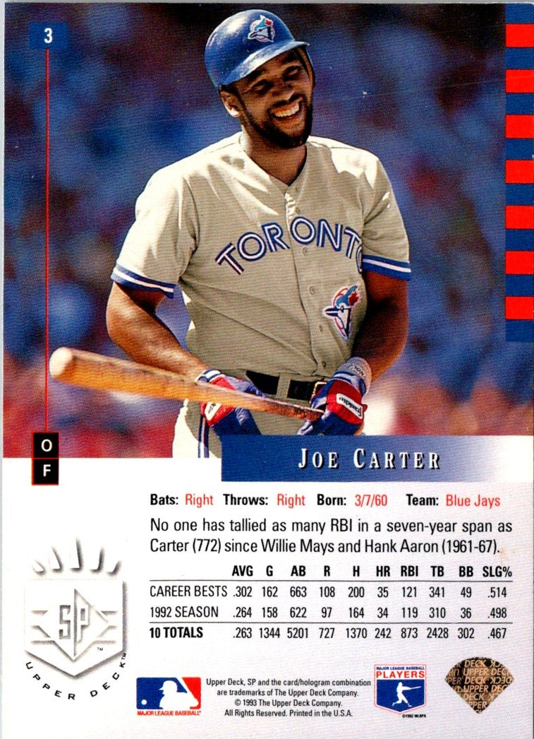 1993 SP Joe Carter