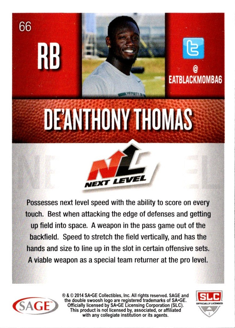 2014 SAGE HIT De'Anthony Thomas