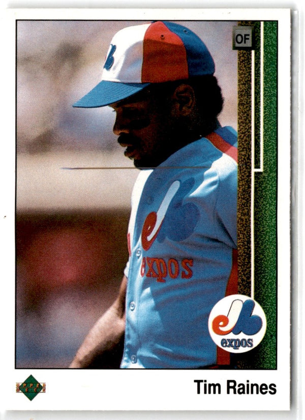 1989 Upper Deck Tim Raines #402