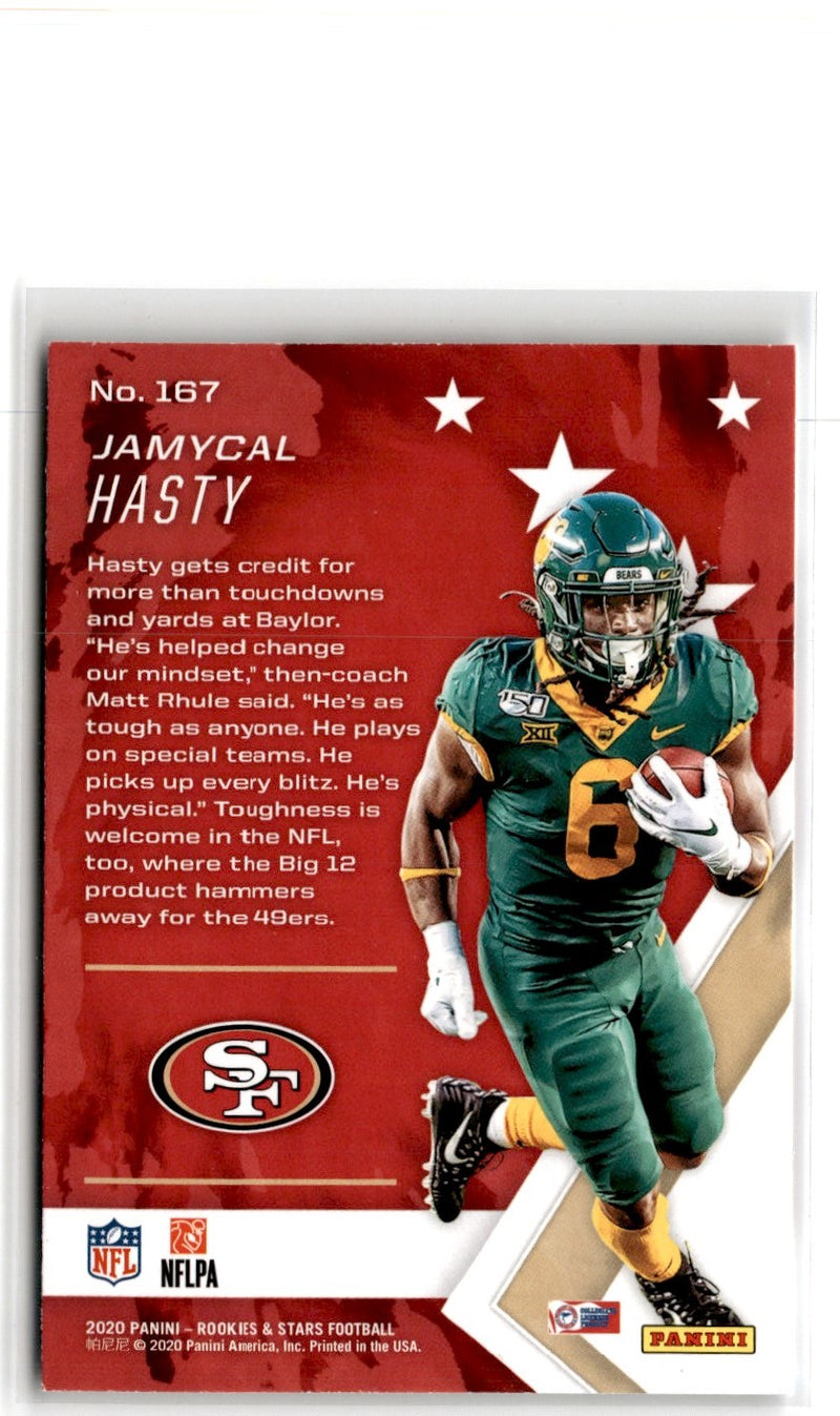 2020 Panini Rookies & Stars Red Jamycal Hasty