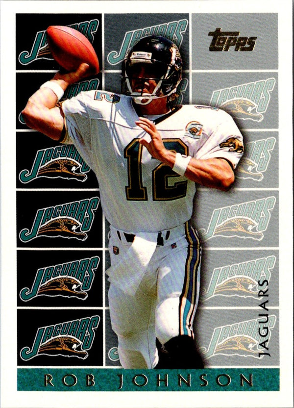 1995 Topps Factory Jaguars Rob Johnson #459