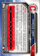 2018 Bowman Francisco Lindor