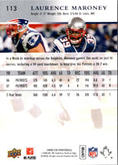 2008 Upper Deck Laurence Maroney