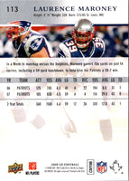 2008 Upper Deck Laurence Maroney #113