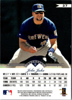 1997 Leaf John Jaha #27
