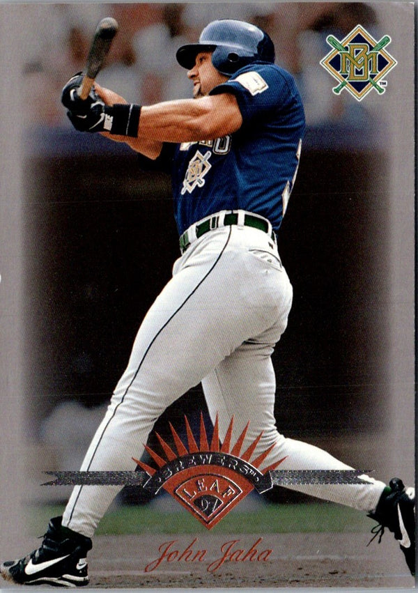 1997 Leaf John Jaha #27