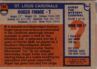 1976 Topps Roger Finnie #162