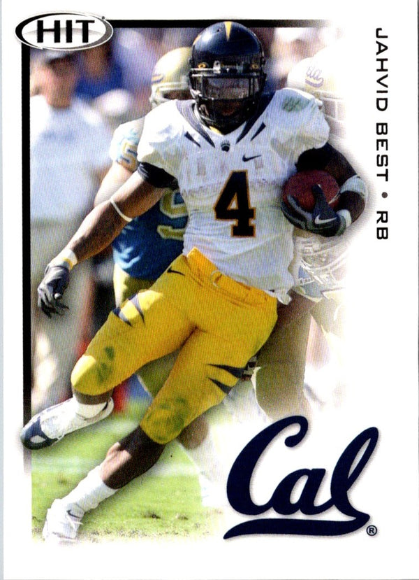 2010 SAGE HIT Jahvid Best #80