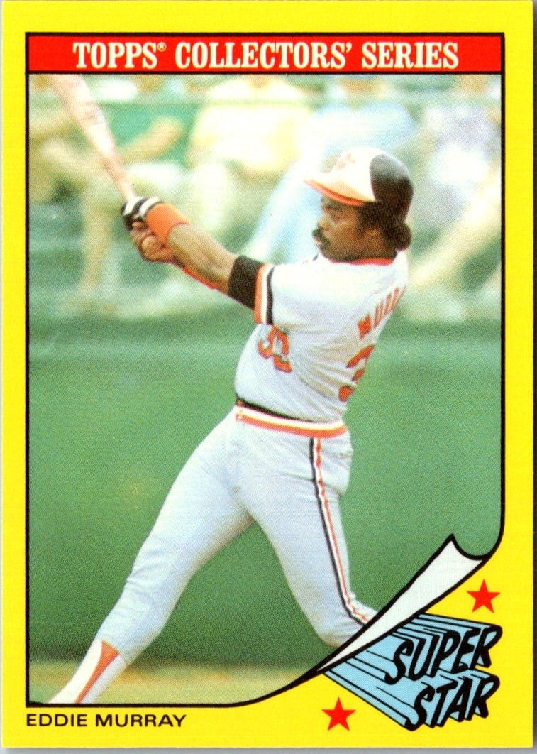 1986 Topps Baseball Champion Superstars Eddie Murray