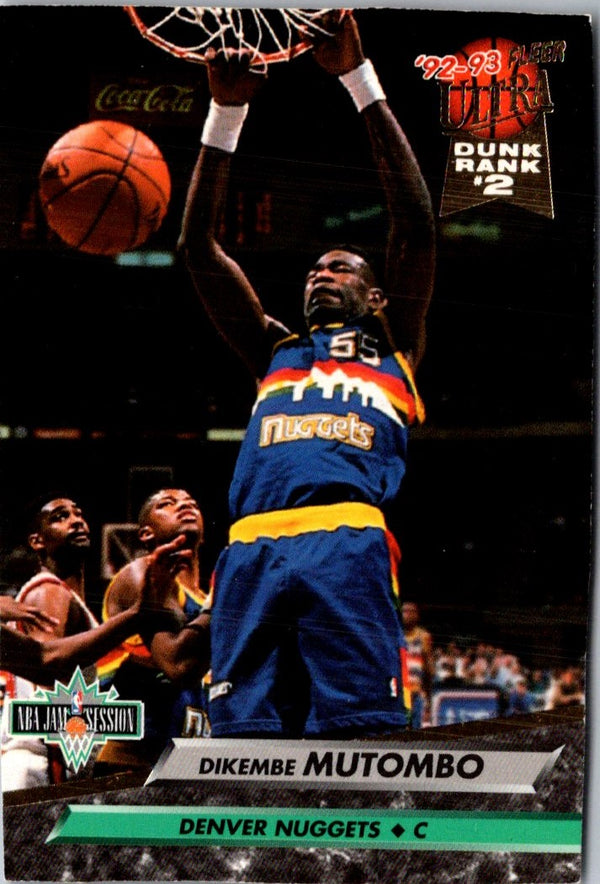 1992 Ultra Dikembe Mutombo #202