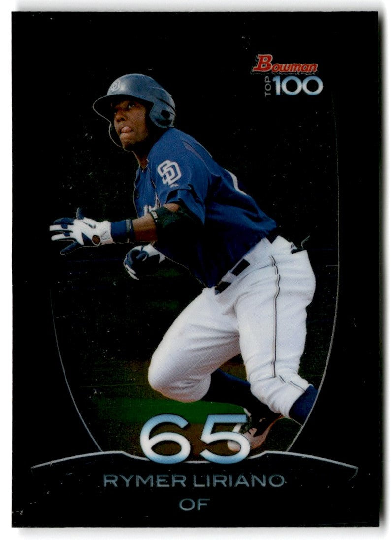 2013 Bowman Top 100 Prospects Rymer Liriano