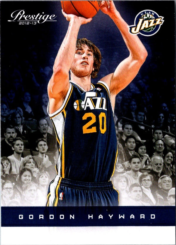 2012 Panini Prestige Gordon Hayward #65