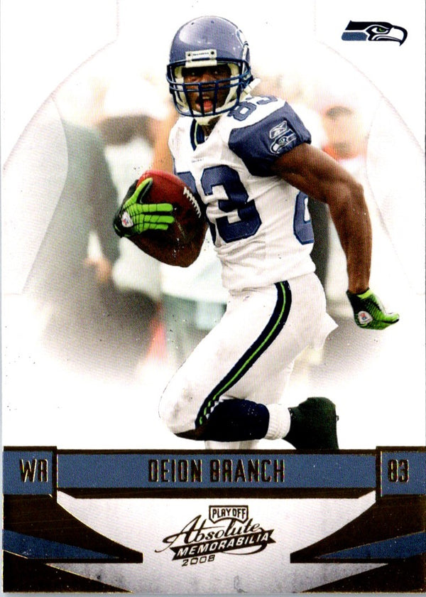 2008 Playoff Absolute Memorabilia Deion Branch #129