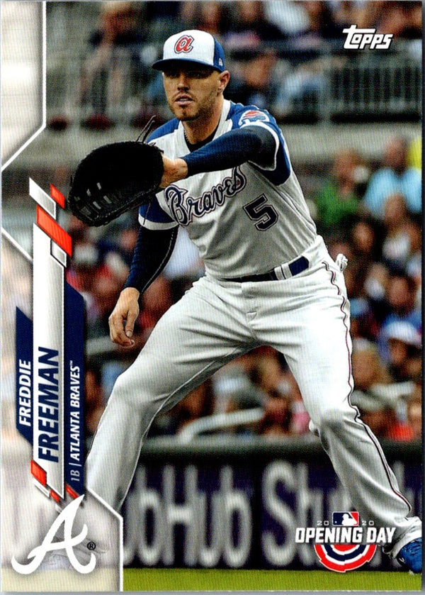 2020 Topps Opening Day Freddie Freeman #145