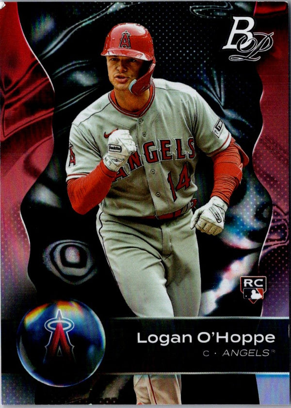 2023 Bowman Platinum Logan O'Hoppe #60 Rookie