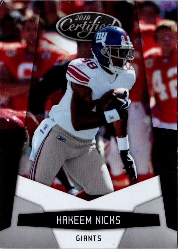 2010 Panini Certified Hakeem Nicks #100