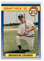 1992 Front Row Draft Picks Gold Brandon Cromer #36