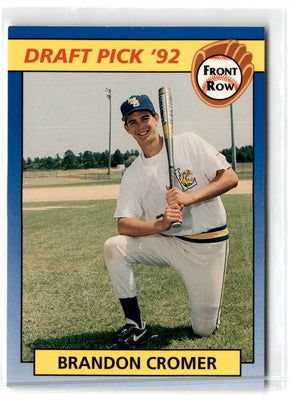 1992 Front Row Draft Picks Gold Brandon Cromer #36