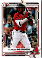 2021 Bowman Prospects Geraldo Perdomo #BP-109