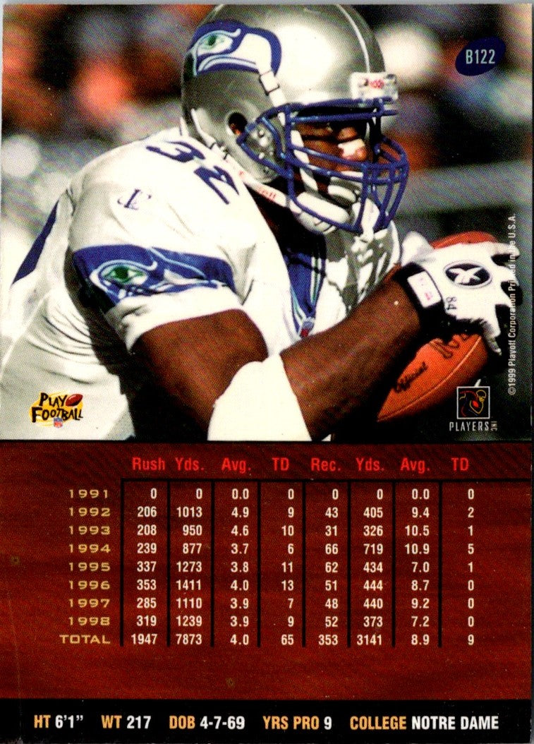 1999 Playoff Prestige SSD Ricky Watters