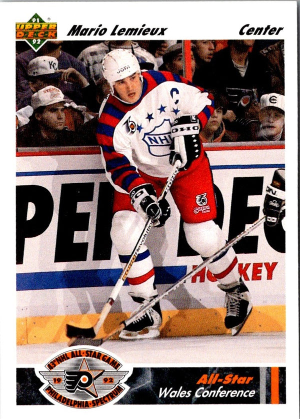 1991 Upper Deck Mario Lemieux #611