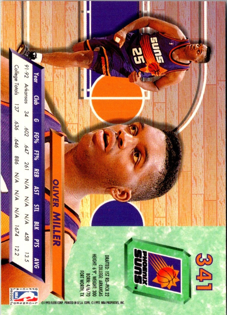 1992 Ultra Oliver Miller