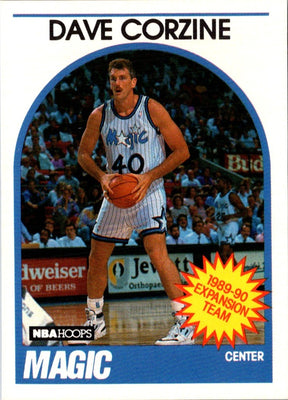 1989 Hoops Dave Corzine #343