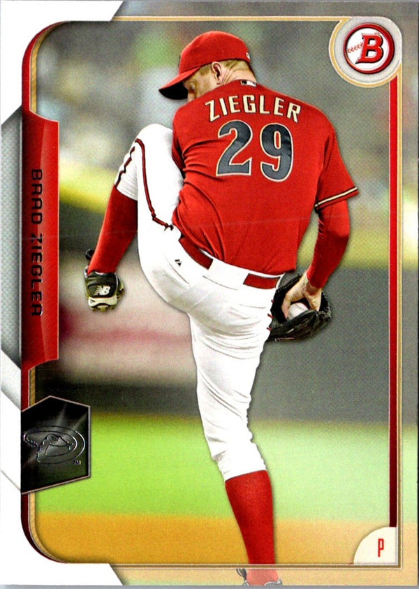 2015 Bowman Brad Ziegler #6