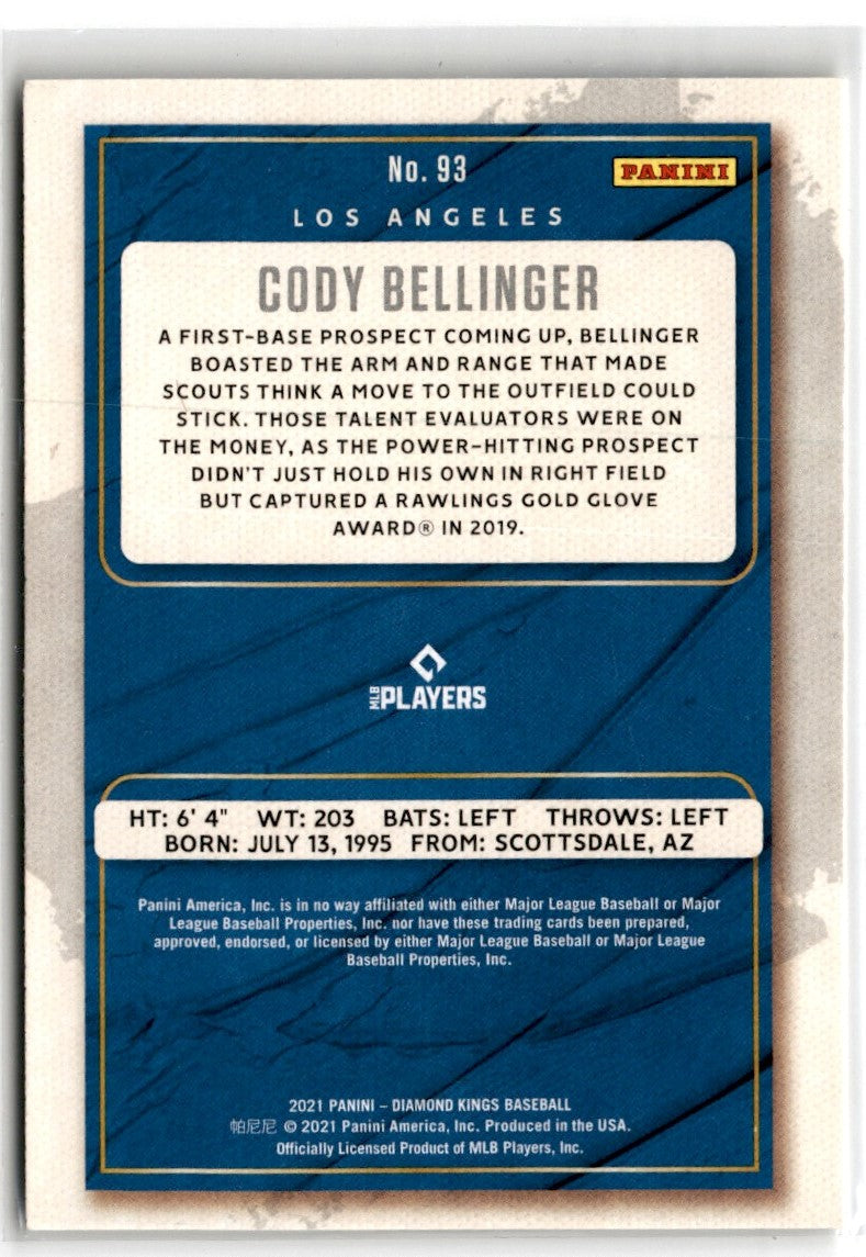2021 Panini Diamond Kings Cody Bellinger