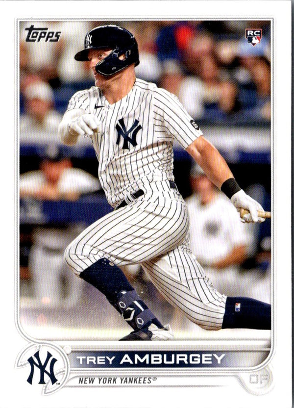 2022 Topps Trey Amburgey #263 Rookie