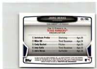 2013 Bowman Chrome Prospects Jairo Beras #BCP105
