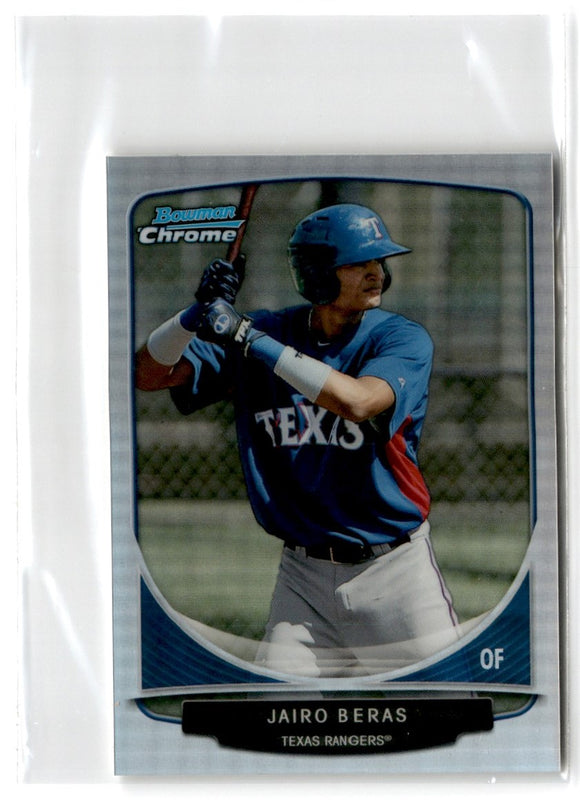 2013 Bowman Chrome Prospects Jairo Beras #BCP105