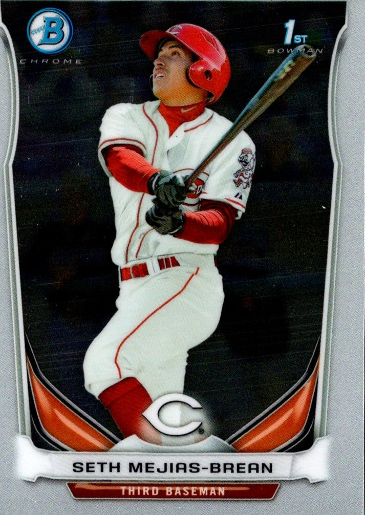 2014 Bowman Chrome Prospects Seth Mejias-Brean